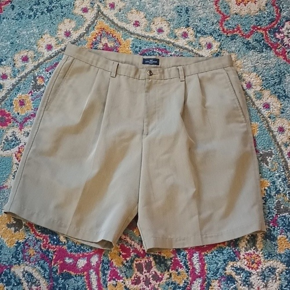 Dockers Mens Tan Khaki Golf Shorts 38w